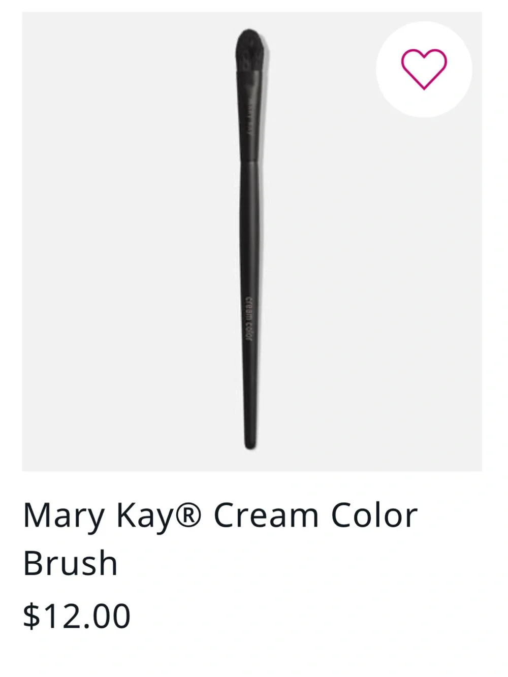 4 pc Mary Kay Makeup Brush Collection Set Powder Foundation Eye Cream Brow Liner